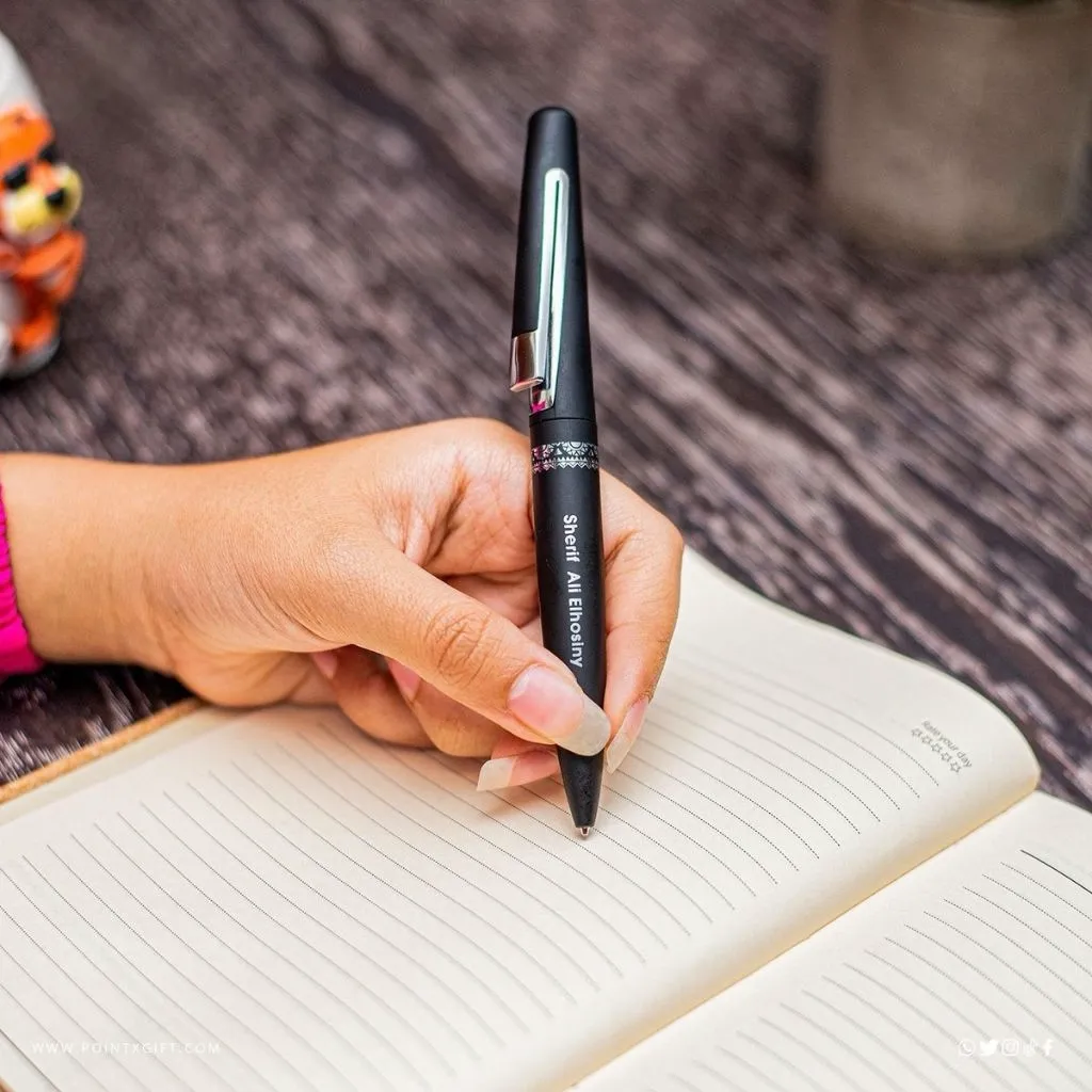 Corky Set [Elegant Black Pen]